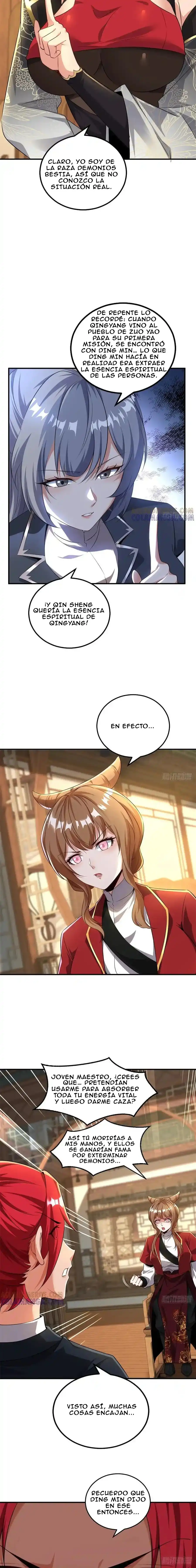 Convertido en un NPC desafortunado: Mi esposa me protege. — Capítulo 125 — 4