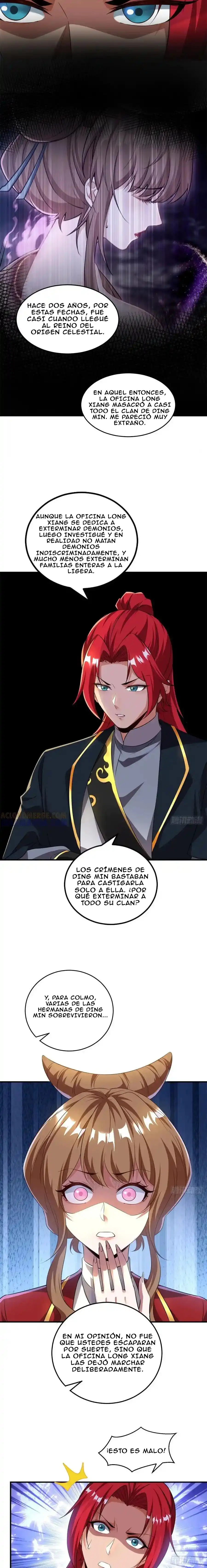Convertido en un NPC desafortunado: Mi esposa me protege. — Capítulo 125 — 5