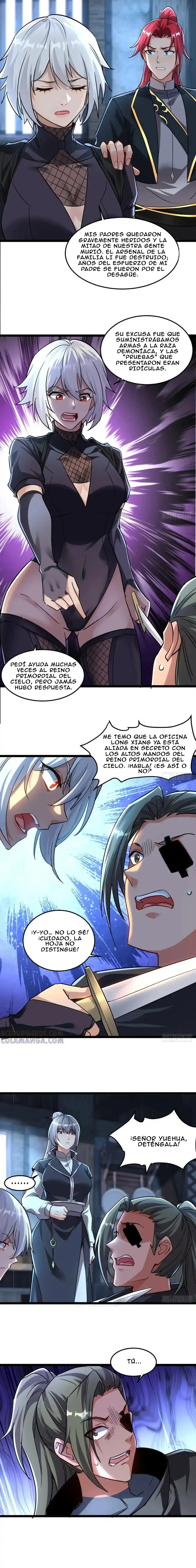 Convertido en un NPC desafortunado: Mi esposa me protege. — Capítulo 127 — 6