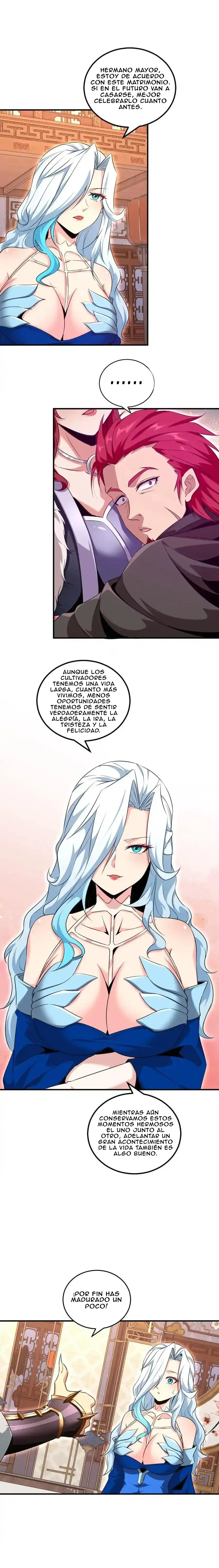 Convertido en un NPC desafortunado: Mi esposa me protege. — Capítulo 118 — 8