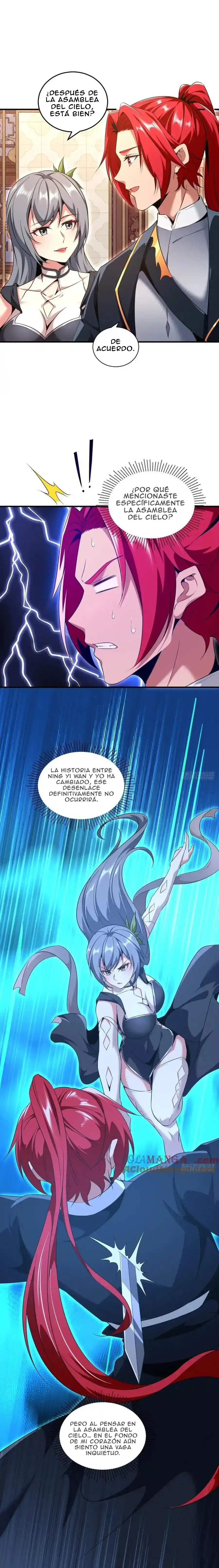 Convertido en un NPC desafortunado: Mi esposa me protege. — Capítulo 118 — 9