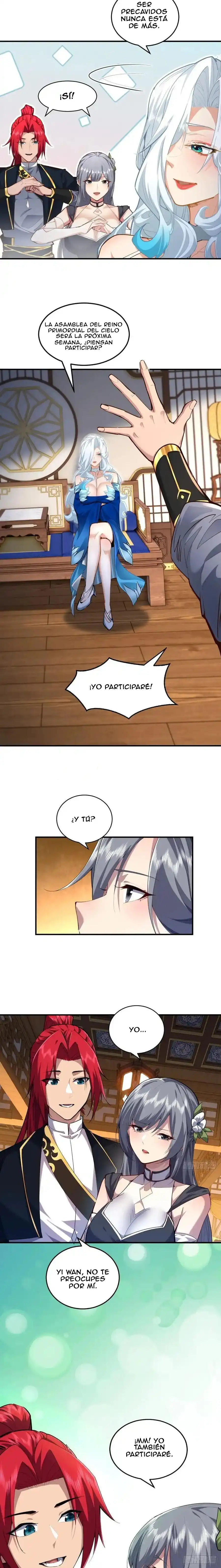 Convertido en un NPC desafortunado: Mi esposa me protege. — Capítulo 119 — 3