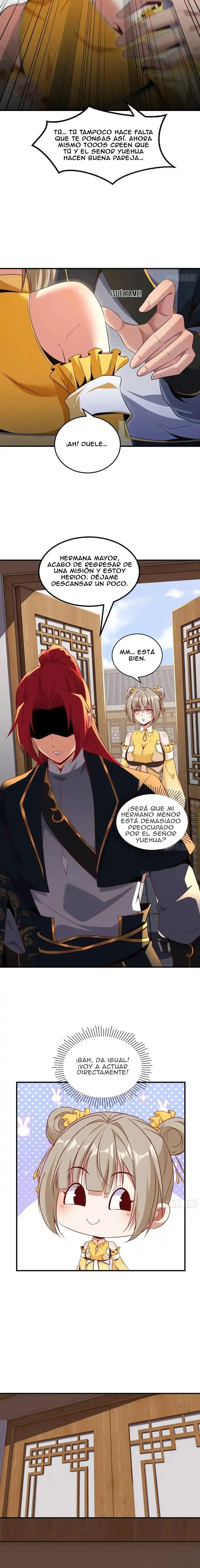 Convertido en un NPC desafortunado: Mi esposa me protege. — Capítulo 119 — 9