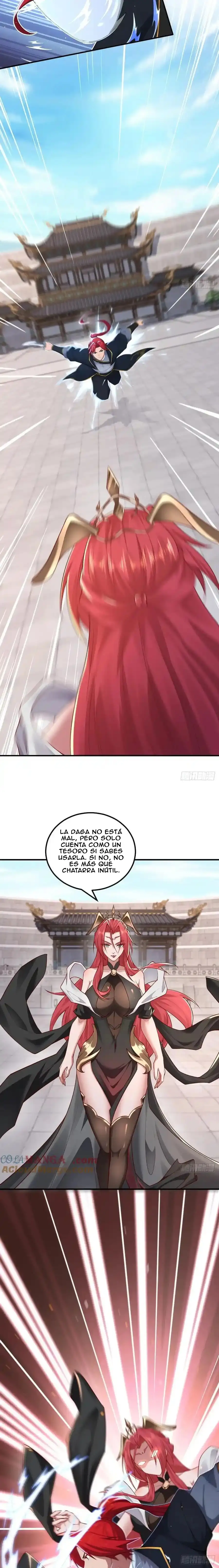 Convertido en un NPC desafortunado: Mi esposa me protege. — Capítulo 114 — 9