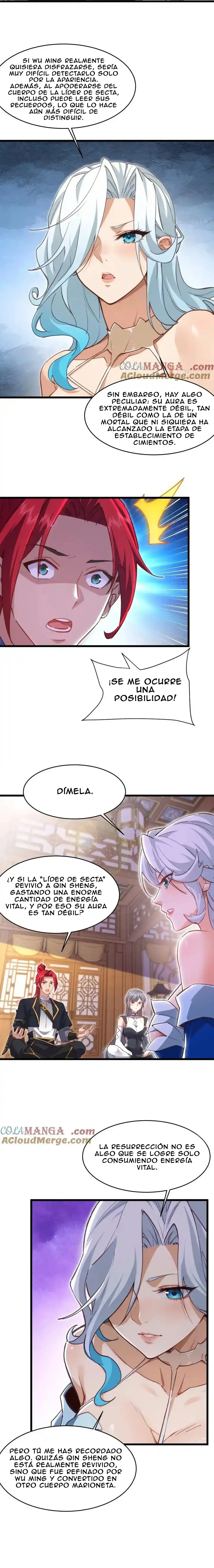 Convertido en un NPC desafortunado: Mi esposa me protege. — Capítulo 121 — 2