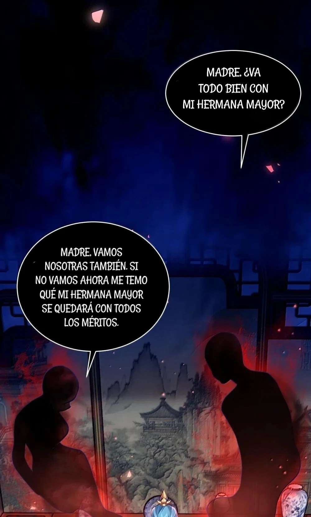 ¡Solo fue una lectura del destino! ¿Cómo es posible que el Emperador Demonio de las Nueve Colas se convierta en mi esposa?! — Capítulo 40 — 27