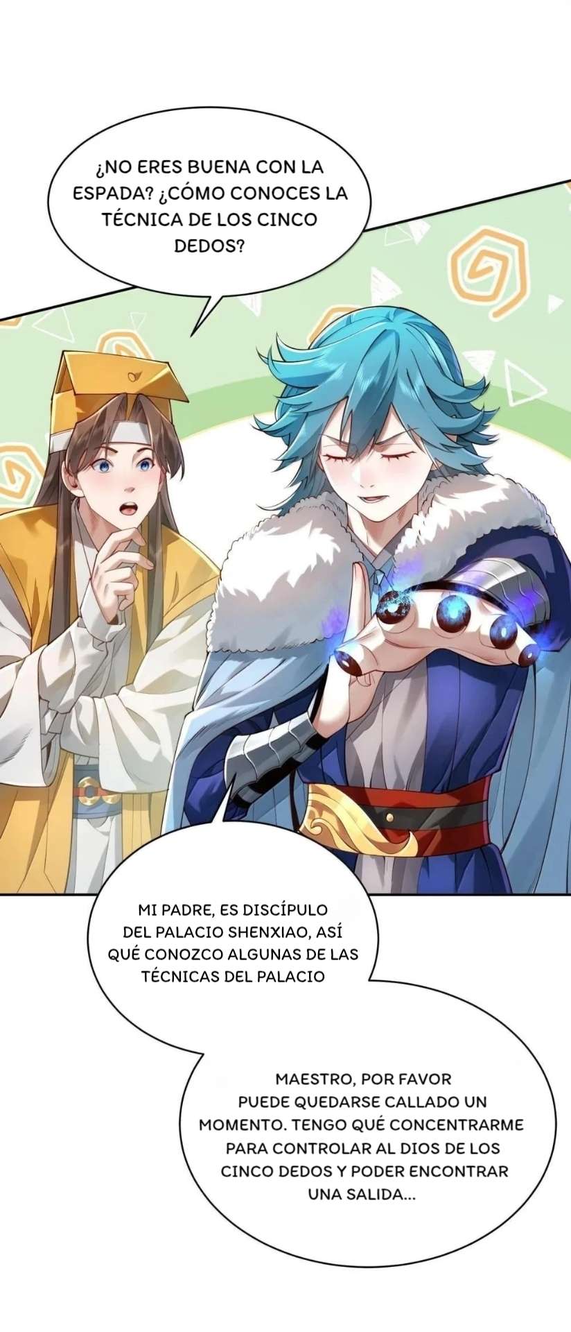 ¡Solo fue una lectura del destino! ¿Cómo es posible que el Emperador Demonio de las Nueve Colas se convierta en mi esposa?! — Capítulo 40 — 41