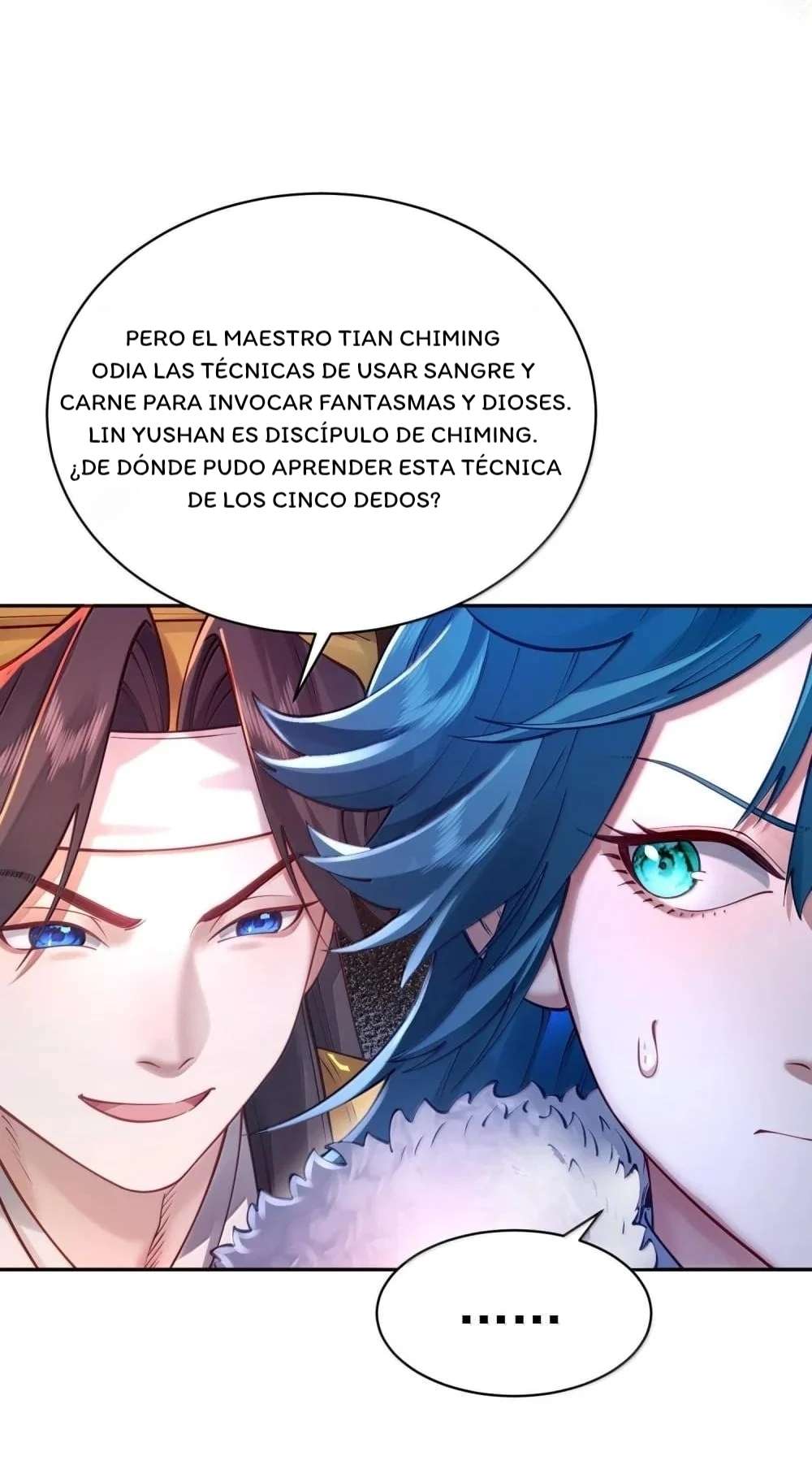 ¡Solo fue una lectura del destino! ¿Cómo es posible que el Emperador Demonio de las Nueve Colas se convierta en mi esposa?! — Capítulo 40 — 42