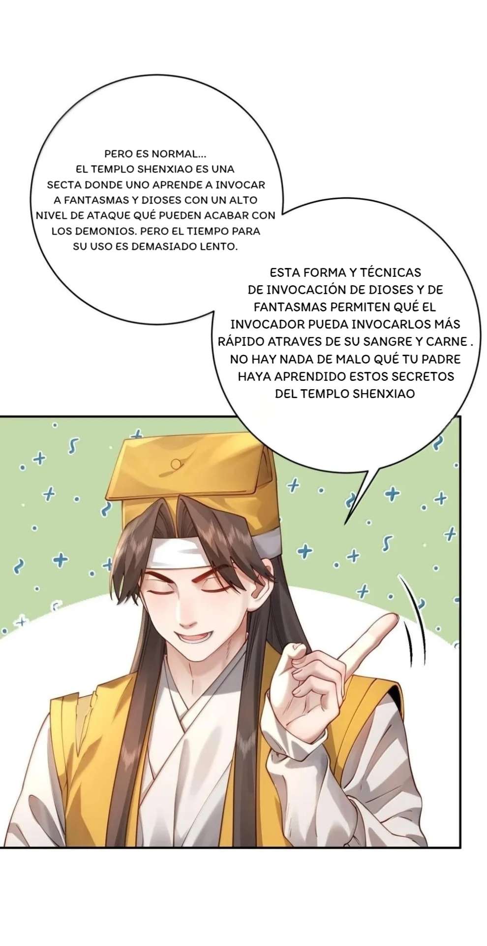 ¡Solo fue una lectura del destino! ¿Cómo es posible que el Emperador Demonio de las Nueve Colas se convierta en mi esposa?! — Capítulo 40 — 49