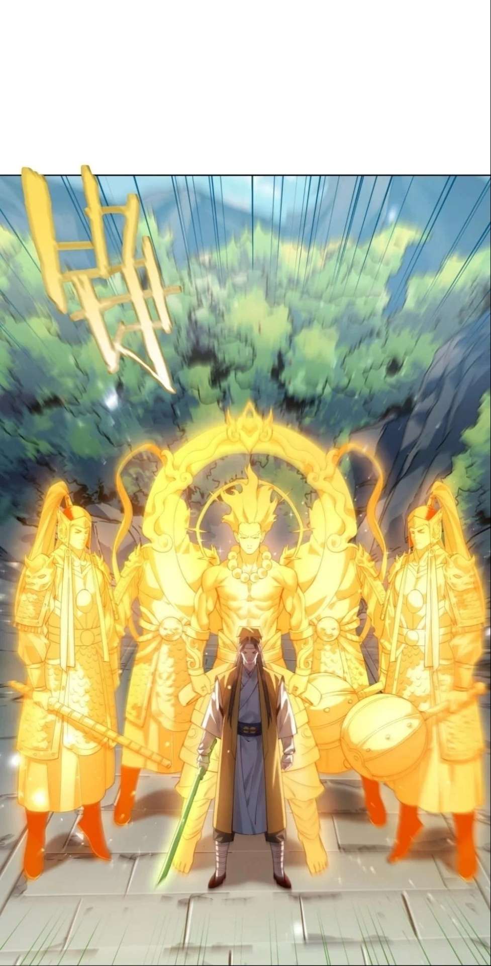 ¡Solo fue una lectura del destino! ¿Cómo es posible que el Emperador Demonio de las Nueve Colas se convierta en mi esposa?! — Capítulo 41 — 3