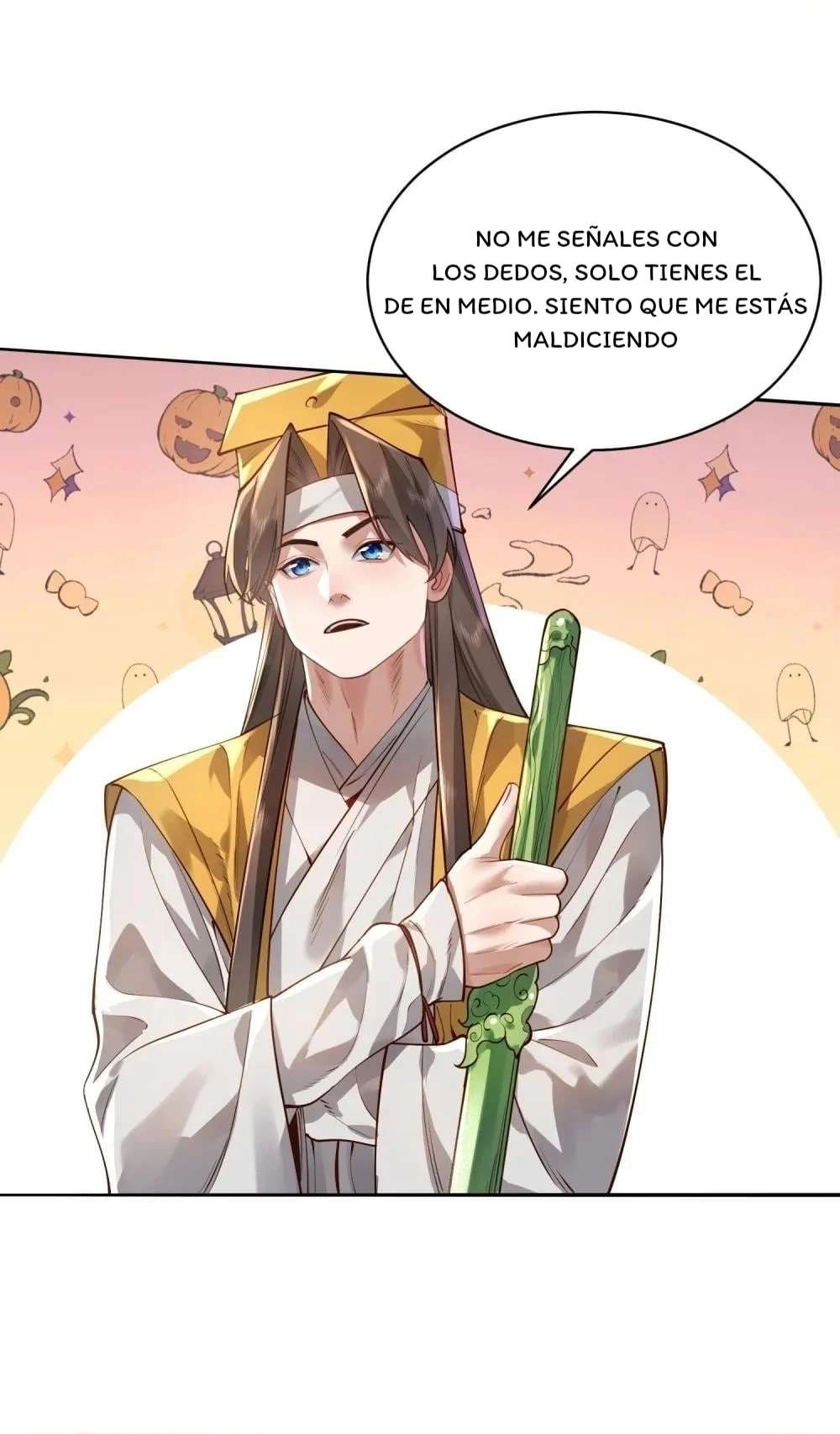 ¡Solo fue una lectura del destino! ¿Cómo es posible que el Emperador Demonio de las Nueve Colas se convierta en mi esposa?! — Capítulo 41 — 11