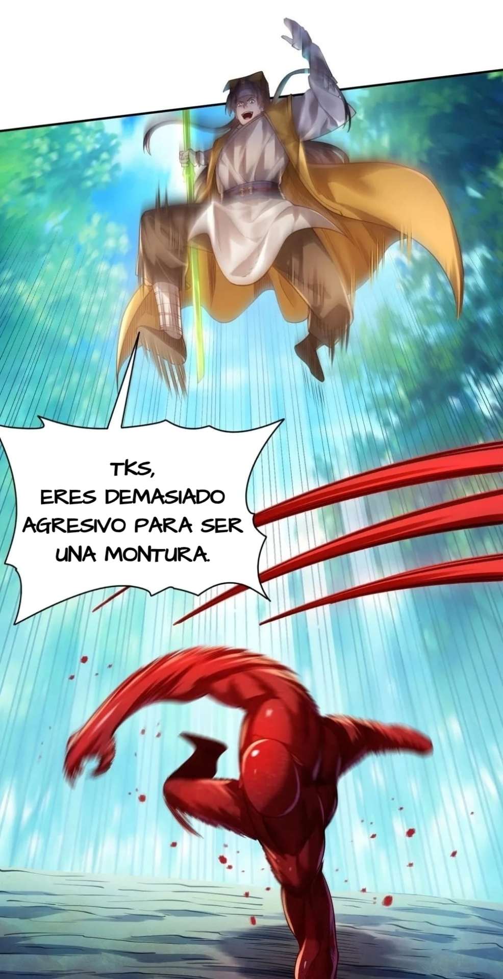 ¡Solo fue una lectura del destino! ¿Cómo es posible que el Emperador Demonio de las Nueve Colas se convierta en mi esposa?! — Capítulo 41 — 17