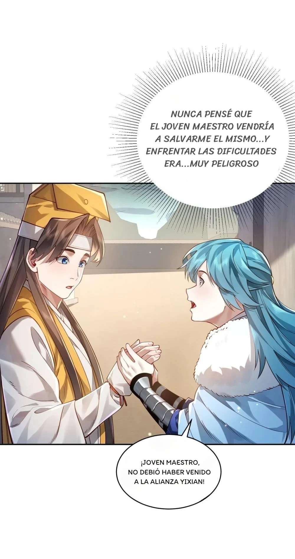 ¡Solo fue una lectura del destino! ¿Cómo es posible que el Emperador Demonio de las Nueve Colas se convierta en mi esposa?! — Capítulo 41 — 73