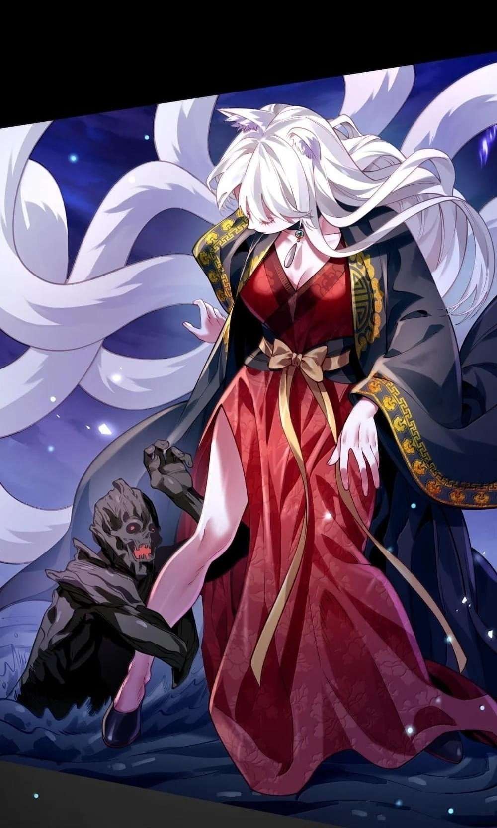 ¡Solo fue una lectura del destino! ¿Cómo es posible que el Emperador Demonio de las Nueve Colas se convierta en mi esposa?! — Capítulo 45 — 9