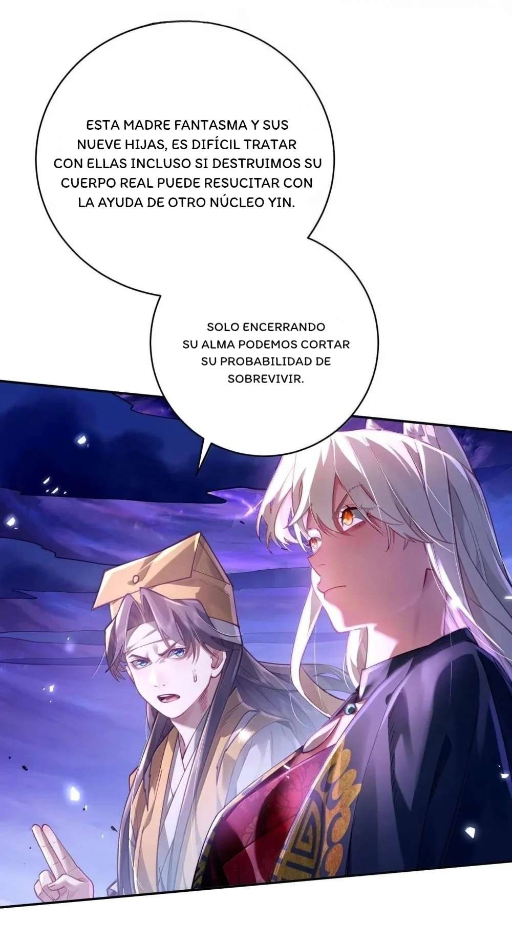 ¡Solo fue una lectura del destino! ¿Cómo es posible que el Emperador Demonio de las Nueve Colas se convierta en mi esposa?! — Capítulo 45 — 21