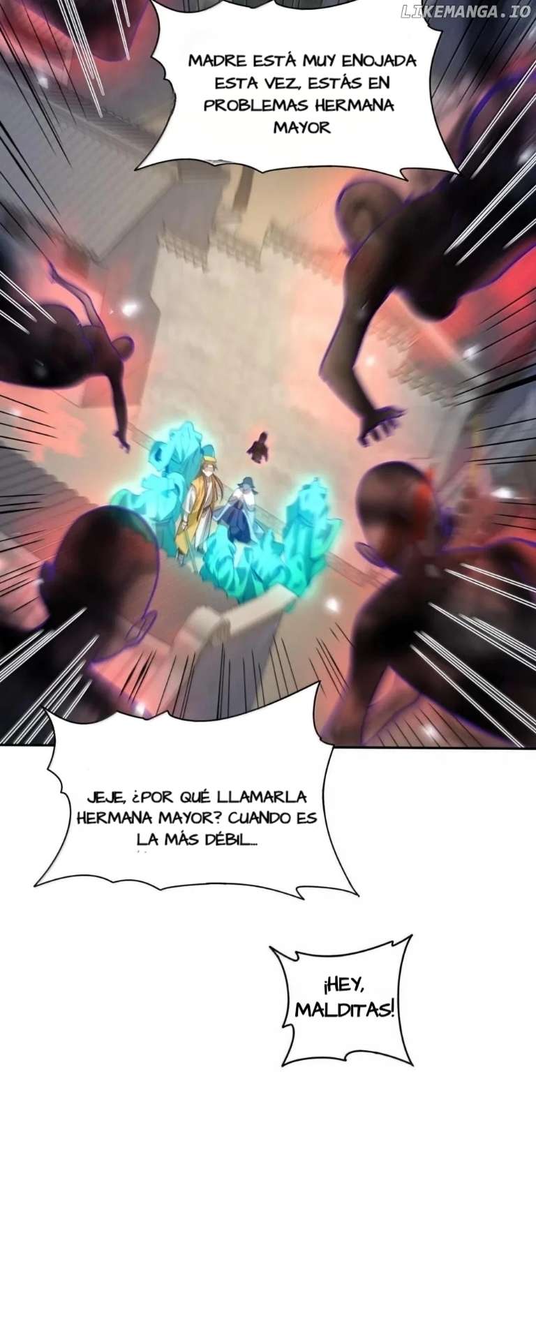 ¡Solo fue una lectura del destino! ¿Cómo es posible que el Emperador Demonio de las Nueve Colas se convierta en mi esposa?! — Capítulo 42 — 22