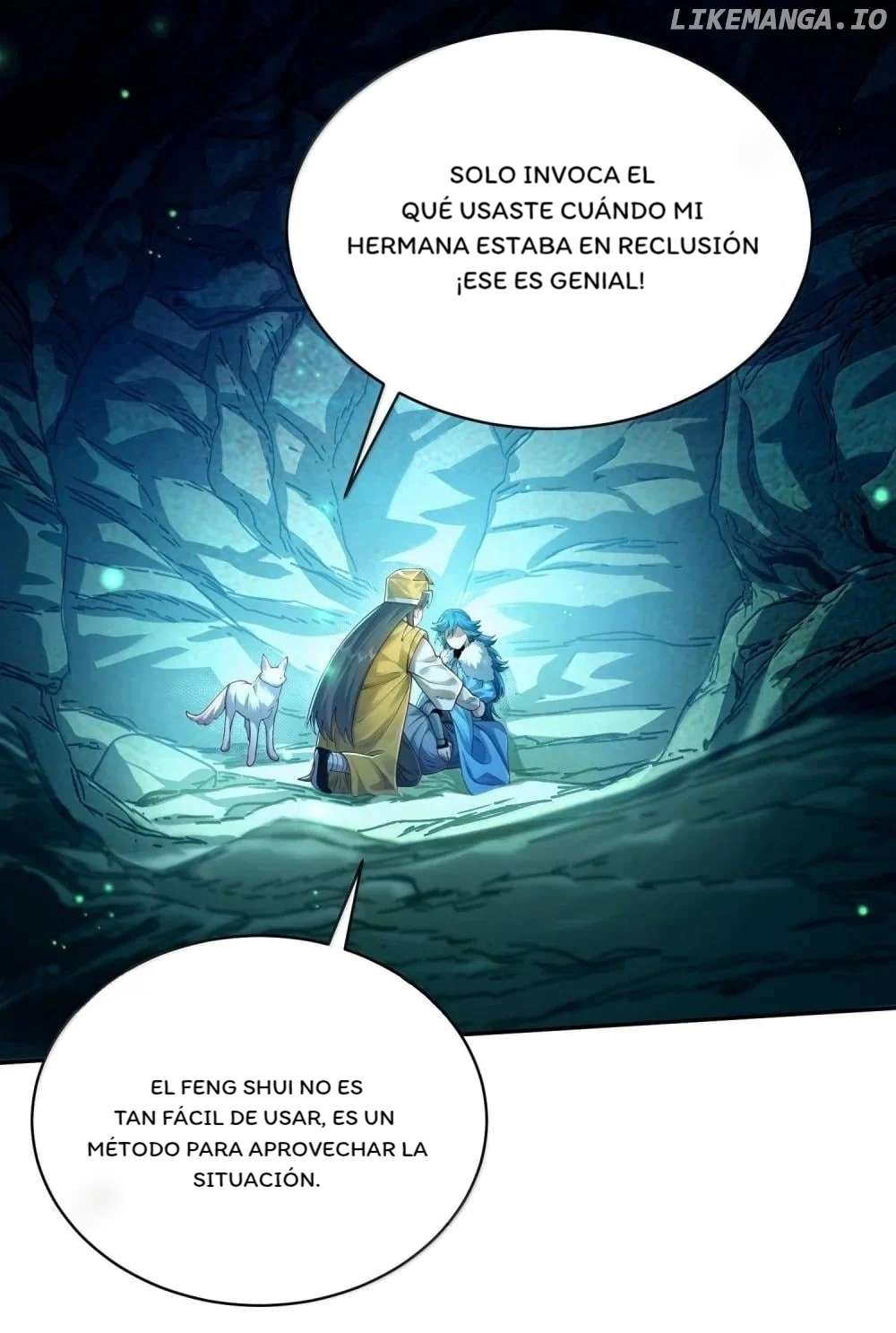 ¡Solo fue una lectura del destino! ¿Cómo es posible que el Emperador Demonio de las Nueve Colas se convierta en mi esposa?! — Capítulo 42 — 44