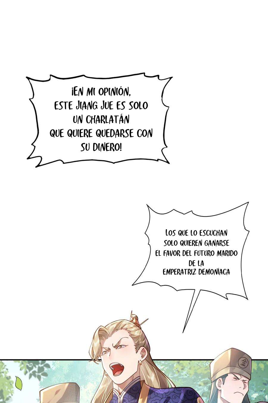 ¡Solo fue una lectura del destino! ¿Cómo es posible que el Emperador Demonio de las Nueve Colas se convierta en mi esposa?! — Capítulo 24 — 11