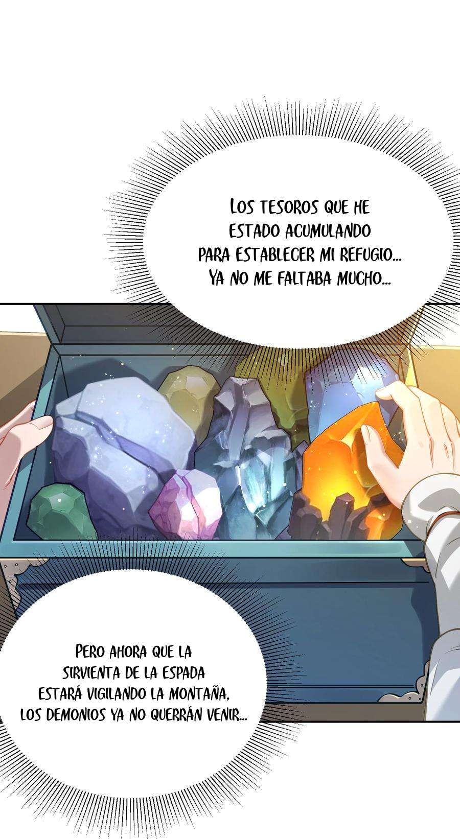 ¡Solo fue una lectura del destino! ¿Cómo es posible que el Emperador Demonio de las Nueve Colas se convierta en mi esposa?! — Capítulo 24 — 45