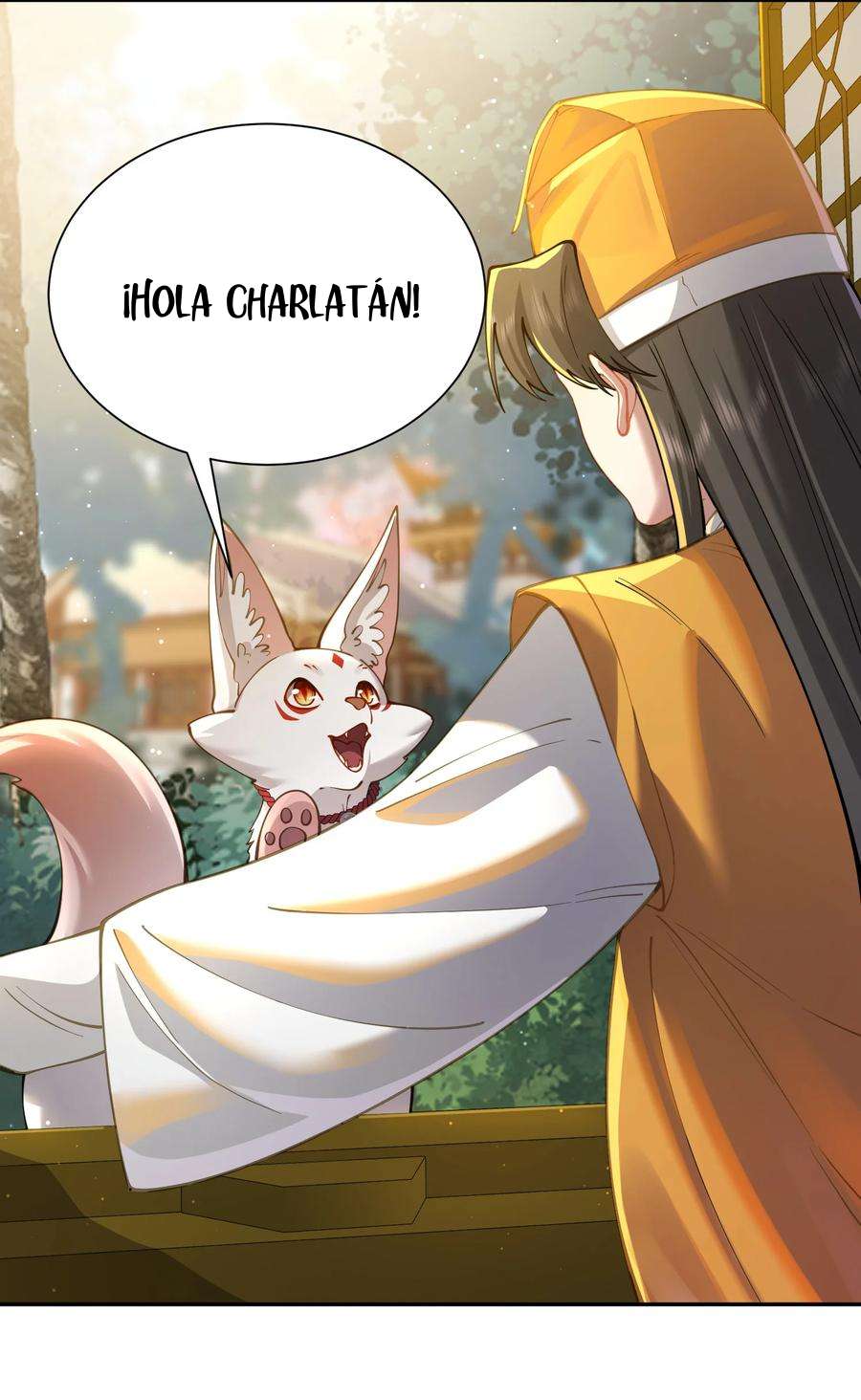 ¡Solo fue una lectura del destino! ¿Cómo es posible que el Emperador Demonio de las Nueve Colas se convierta en mi esposa?! — Capítulo 24 — 48