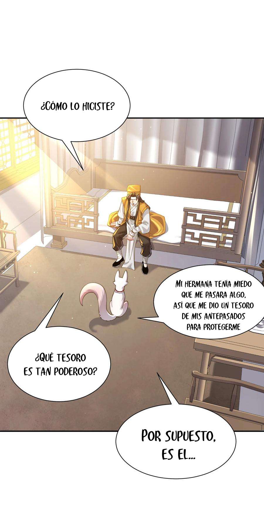 ¡Solo fue una lectura del destino! ¿Cómo es posible que el Emperador Demonio de las Nueve Colas se convierta en mi esposa?! — Capítulo 24 — 62