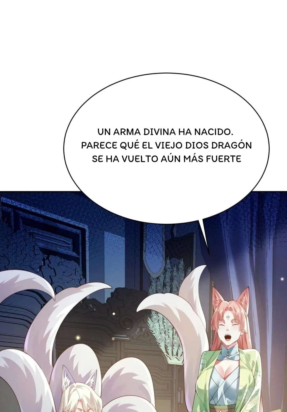 ¡Solo fue una lectura del destino! ¿Cómo es posible que el Emperador Demonio de las Nueve Colas se convierta en mi esposa?! — Capítulo 38 — 6