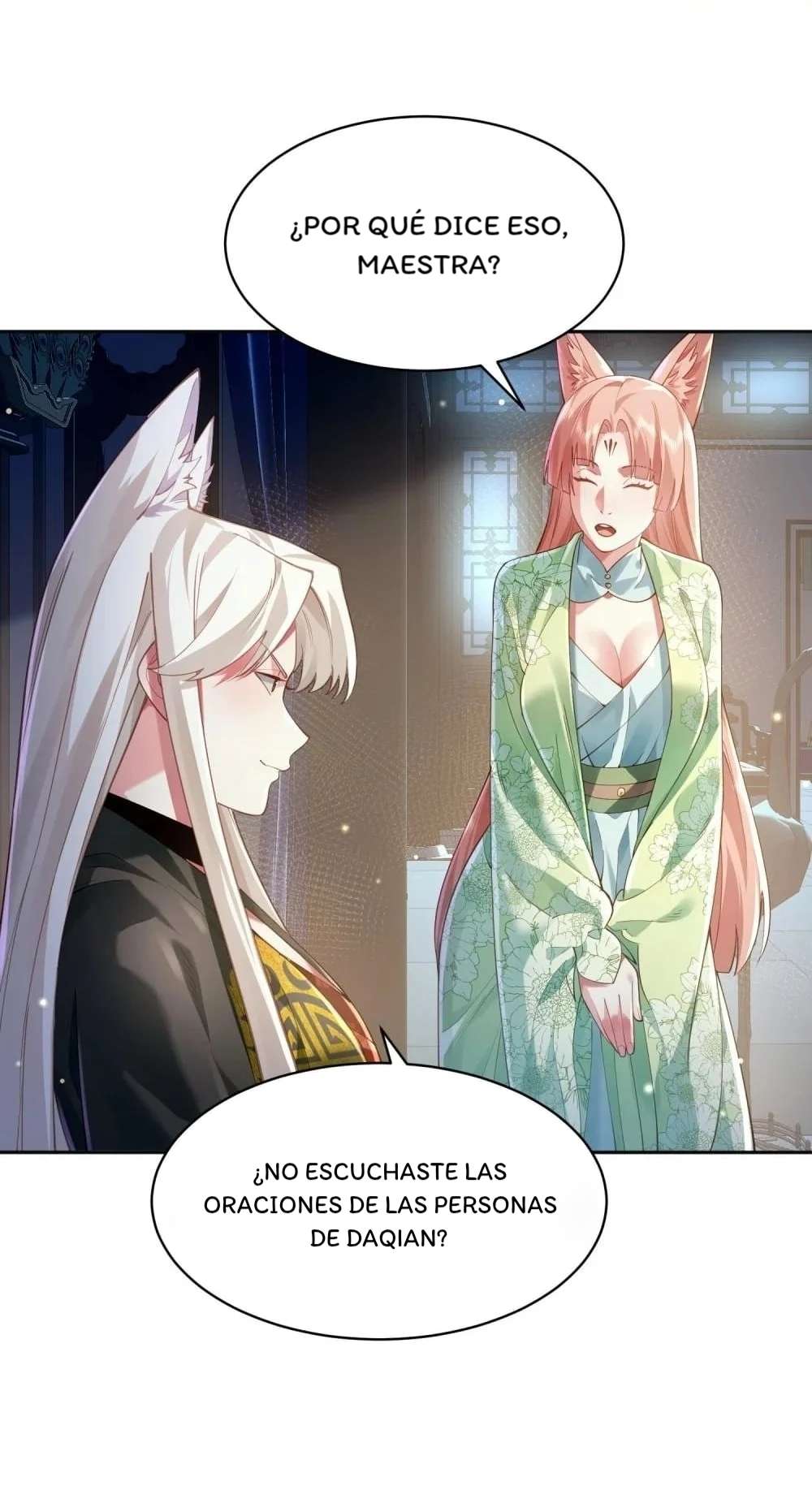 ¡Solo fue una lectura del destino! ¿Cómo es posible que el Emperador Demonio de las Nueve Colas se convierta en mi esposa?! — Capítulo 38 — 9
