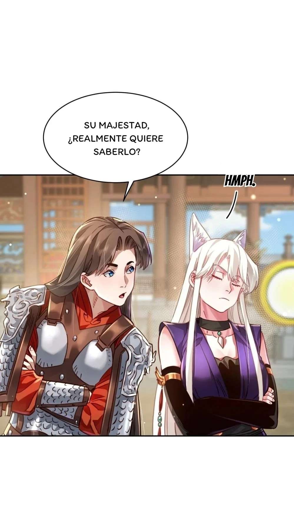 ¡Solo fue una lectura del destino! ¿Cómo es posible que el Emperador Demonio de las Nueve Colas se convierta en mi esposa?! — Capítulo 38 — 64