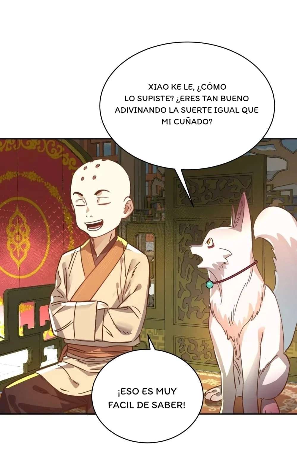 ¡Solo fue una lectura del destino! ¿Cómo es posible que el Emperador Demonio de las Nueve Colas se convierta en mi esposa?! — Capítulo 38 — 70