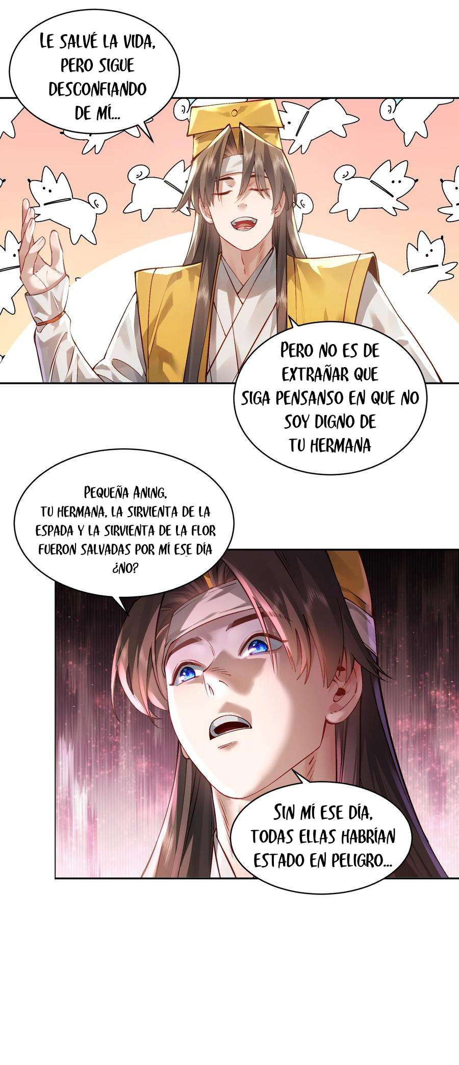 ¡Solo fue una lectura del destino! ¿Cómo es posible que el Emperador Demonio de las Nueve Colas se convierta en mi esposa?! — Capítulo 29 — 17