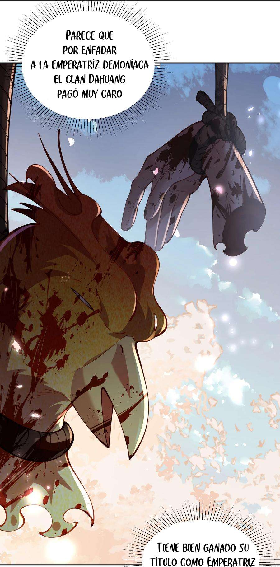 ¡Solo fue una lectura del destino! ¿Cómo es posible que el Emperador Demonio de las Nueve Colas se convierta en mi esposa?! — Capítulo 29 — 33