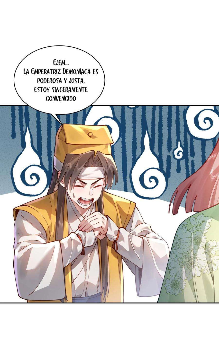 ¡Solo fue una lectura del destino! ¿Cómo es posible que el Emperador Demonio de las Nueve Colas se convierta en mi esposa?! — Capítulo 29 — 36