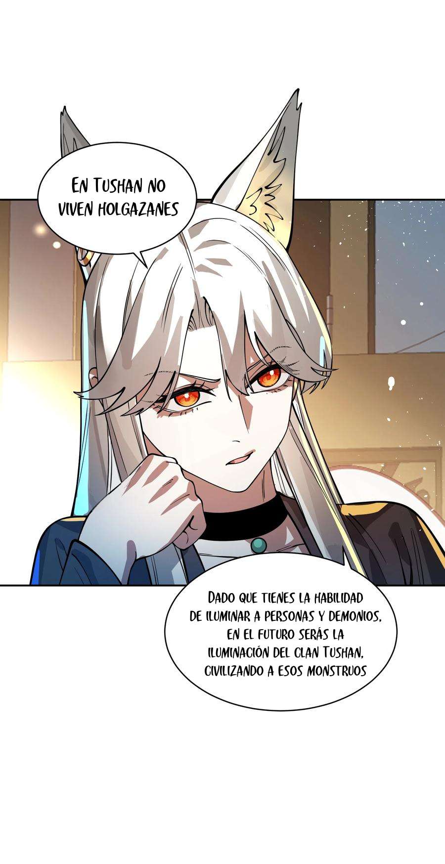 ¡Solo fue una lectura del destino! ¿Cómo es posible que el Emperador Demonio de las Nueve Colas se convierta en mi esposa?! — Capítulo 29 — 52