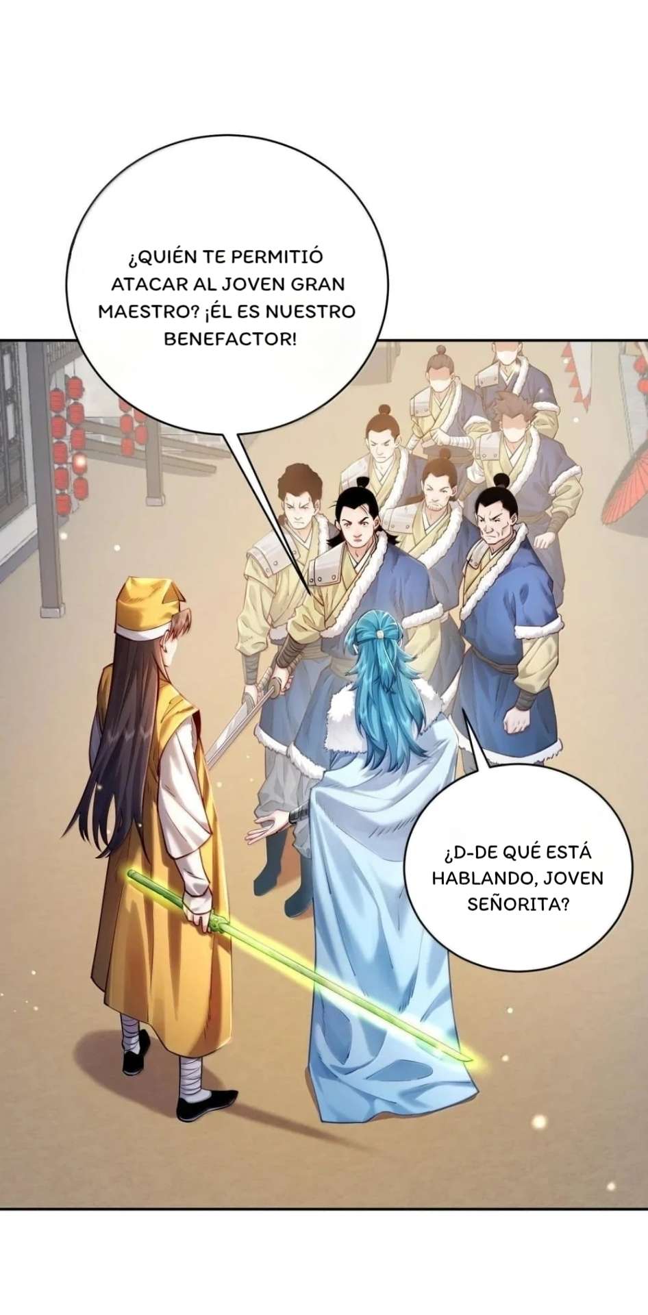 ¡Solo fue una lectura del destino! ¿Cómo es posible que el Emperador Demonio de las Nueve Colas se convierta en mi esposa?! — Capítulo 44 — 3