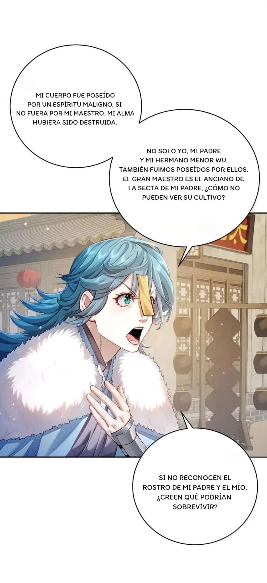 ¡Solo fue una lectura del destino! ¿Cómo es posible que el Emperador Demonio de las Nueve Colas se convierta en mi esposa?! — Capítulo 44 — 4