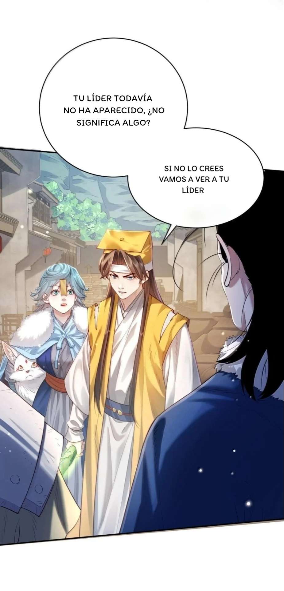 ¡Solo fue una lectura del destino! ¿Cómo es posible que el Emperador Demonio de las Nueve Colas se convierta en mi esposa?! — Capítulo 44 — 9