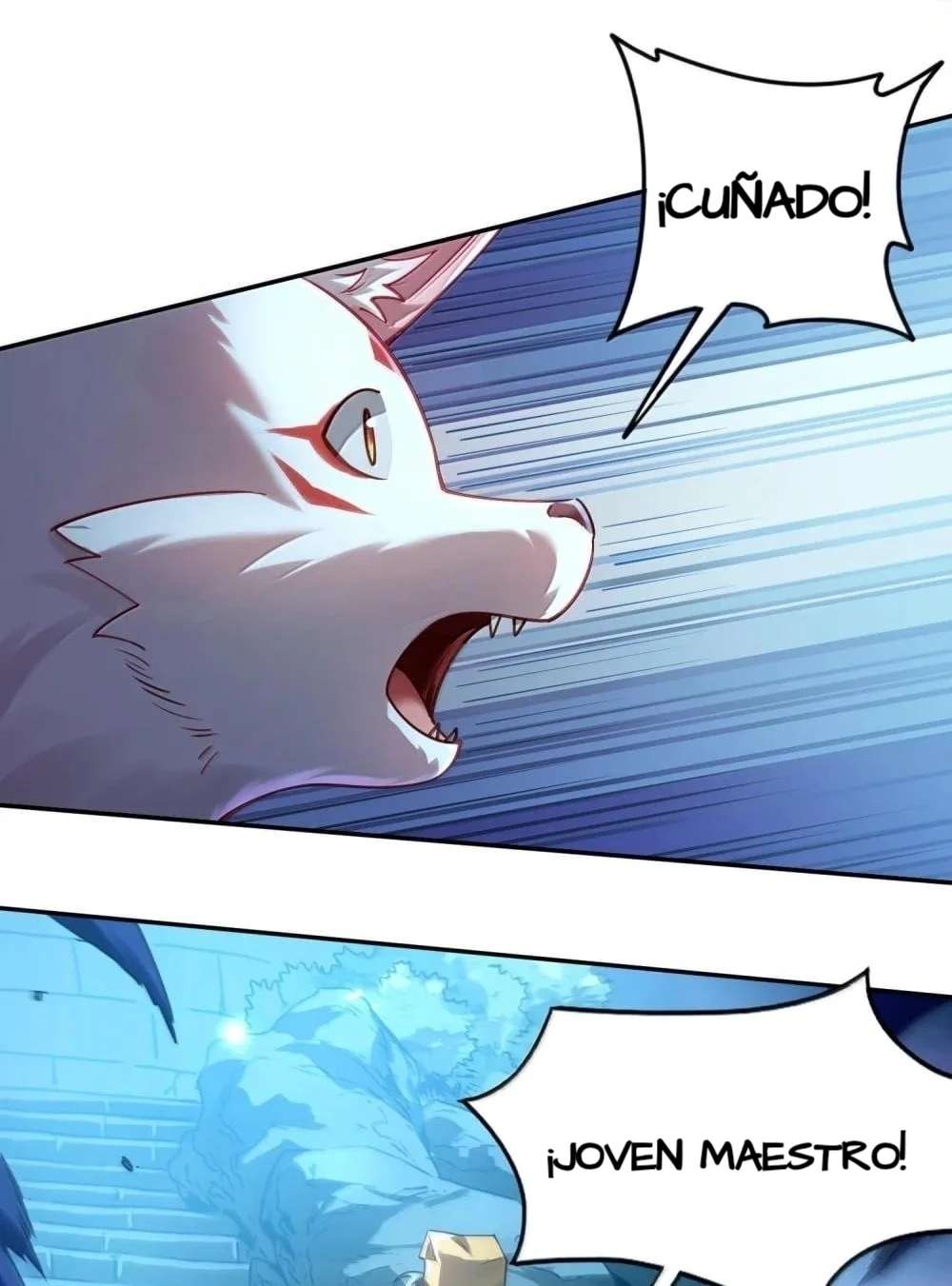 ¡Solo fue una lectura del destino! ¿Cómo es posible que el Emperador Demonio de las Nueve Colas se convierta en mi esposa?! — Capítulo 44 — 38