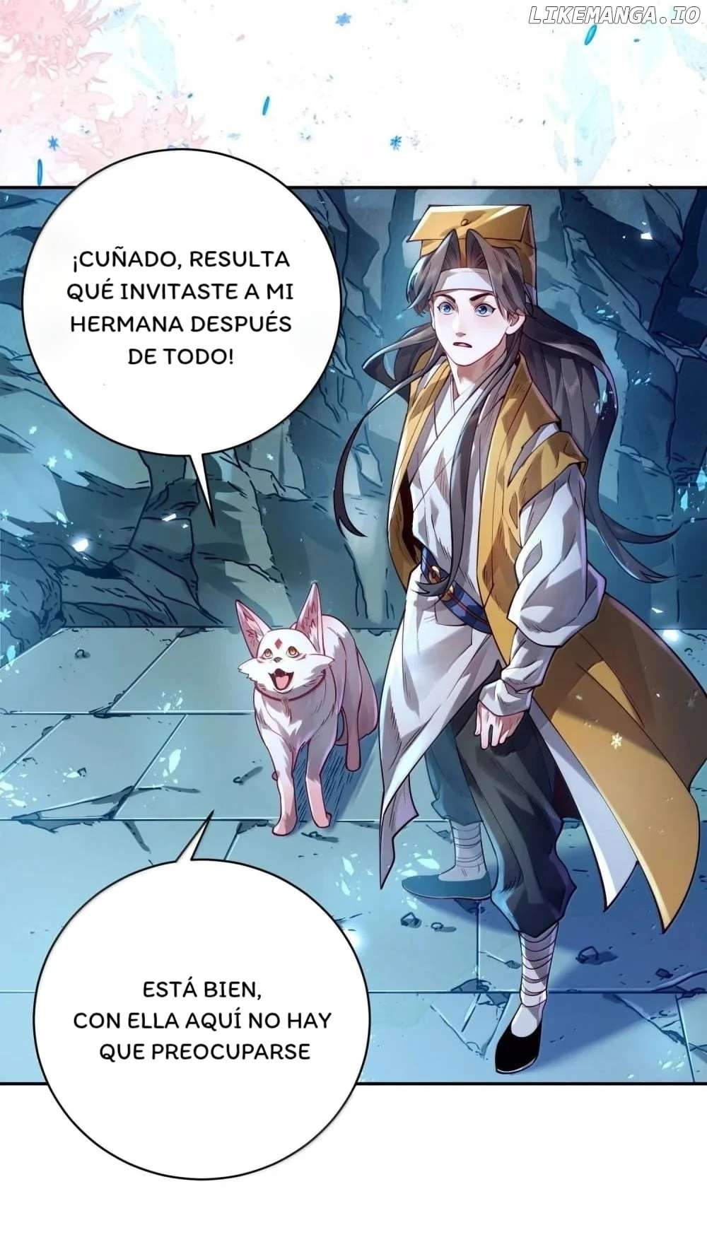 ¡Solo fue una lectura del destino! ¿Cómo es posible que el Emperador Demonio de las Nueve Colas se convierta en mi esposa?! — Capítulo 44 — 45