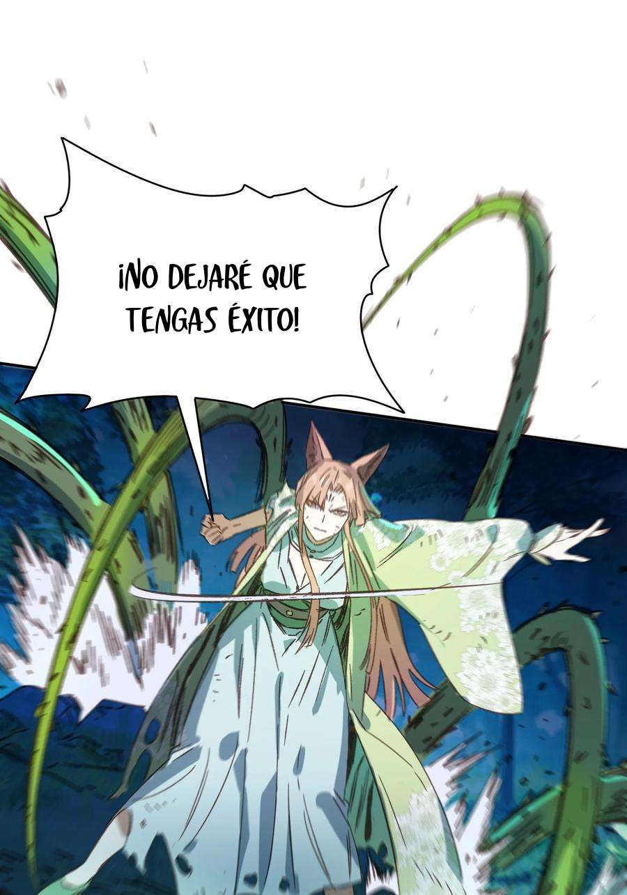 ¡Solo fue una lectura del destino! ¿Cómo es posible que el Emperador Demonio de las Nueve Colas se convierta en mi esposa?! — Capítulo 26 — 35
