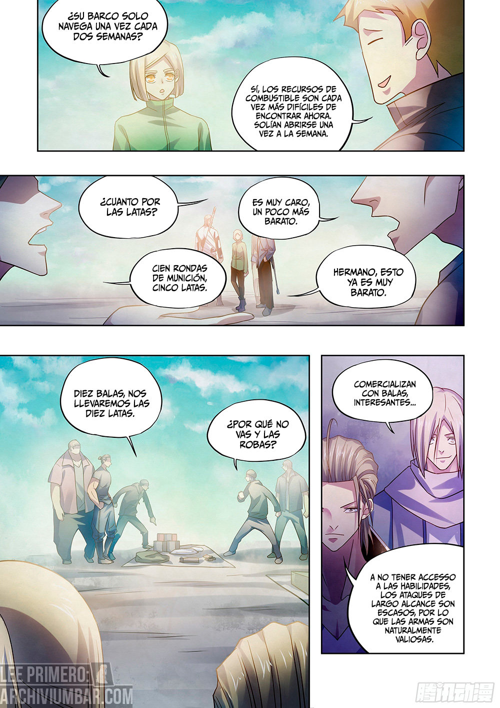 El hombre ordinario del fin del mundo — Capítulo 383 — 9