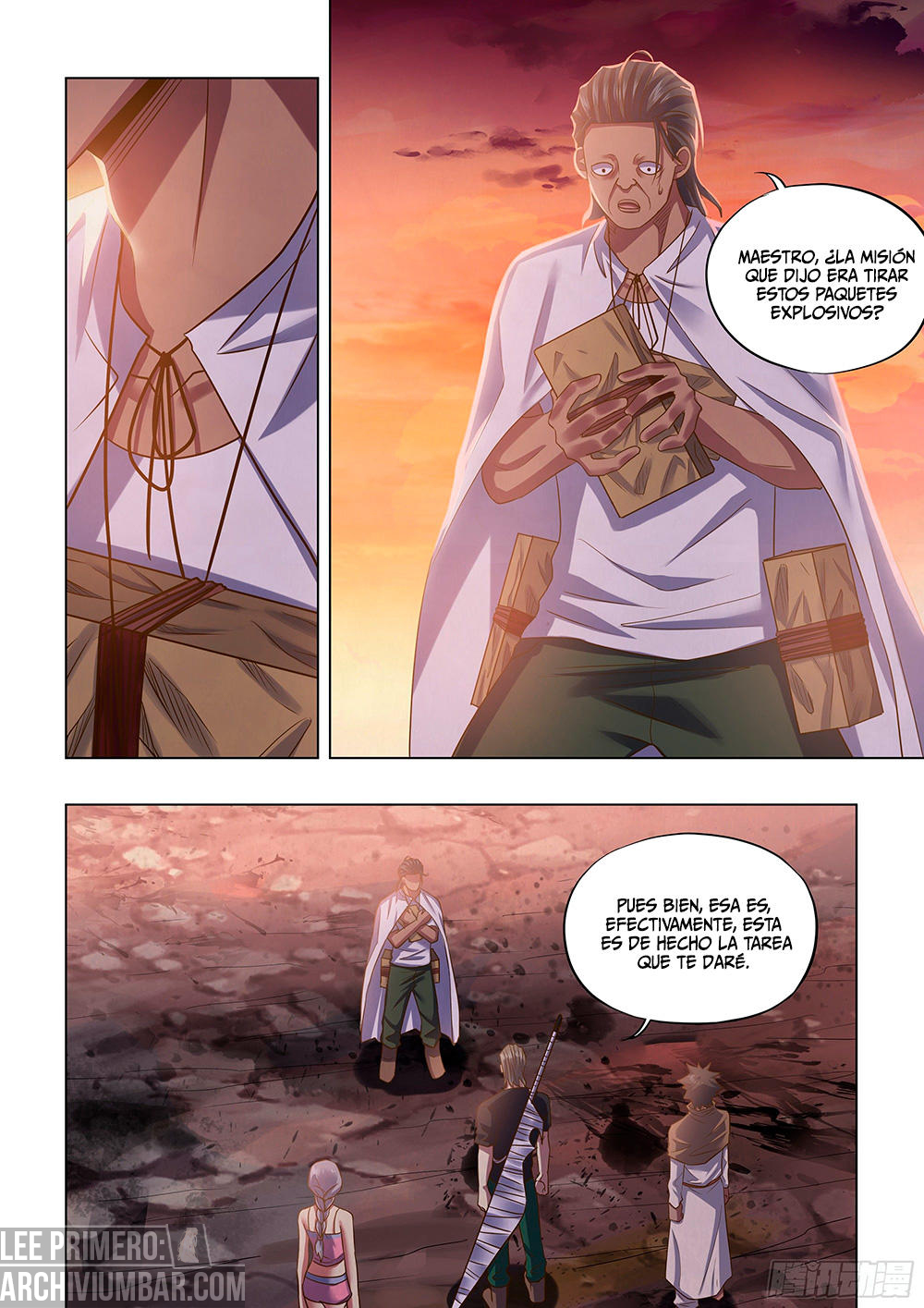 El hombre ordinario del fin del mundo — Capítulo 443 — 9