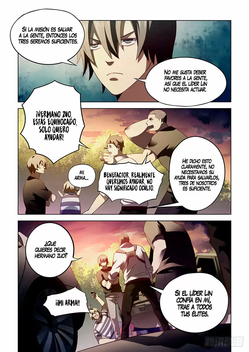 El hombre ordinario del fin del mundo — Capítulo 71 — 5