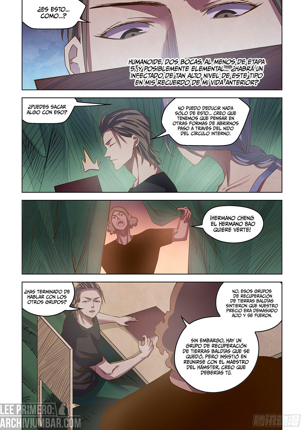 El hombre ordinario del fin del mundo — Capítulo 431 — 3