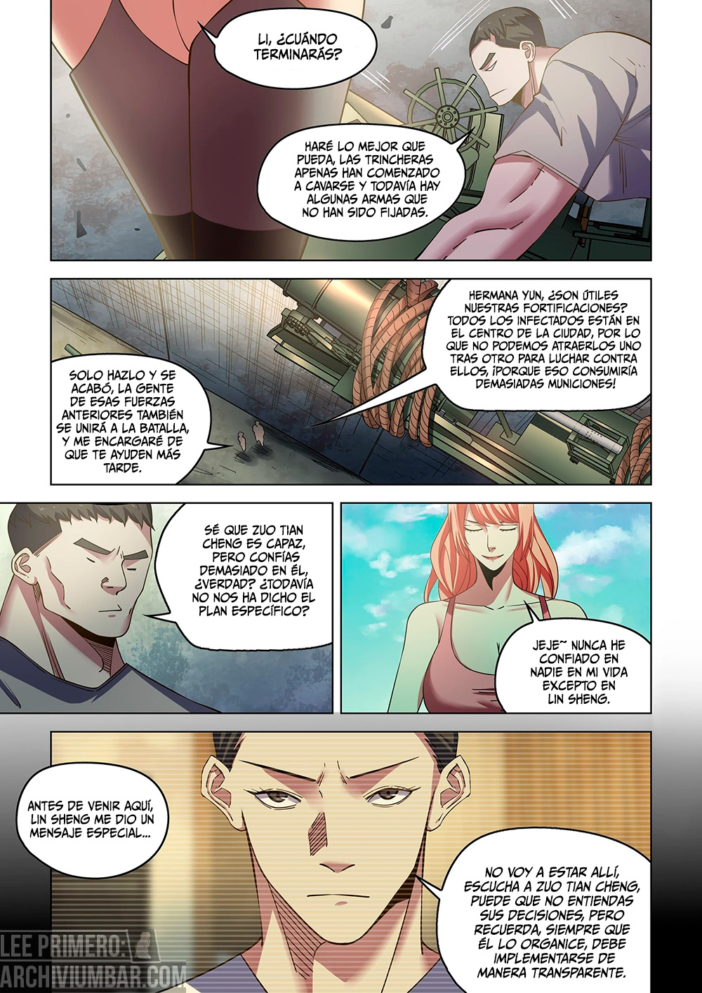 El hombre ordinario del fin del mundo — Capítulo 516 — 3