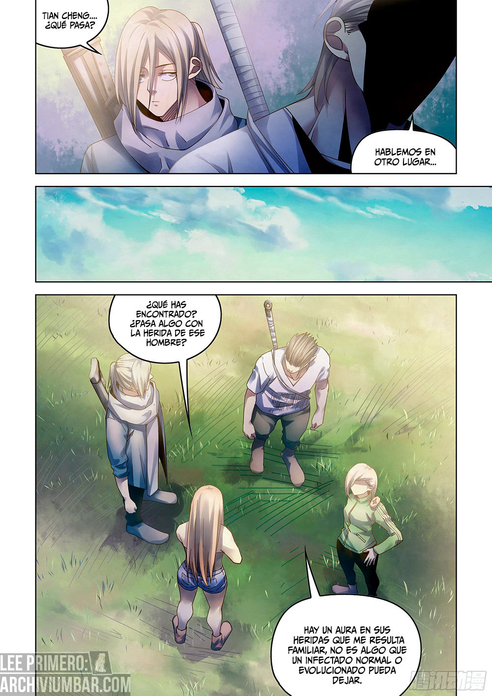 El hombre ordinario del fin del mundo — Capítulo 385 — 19
