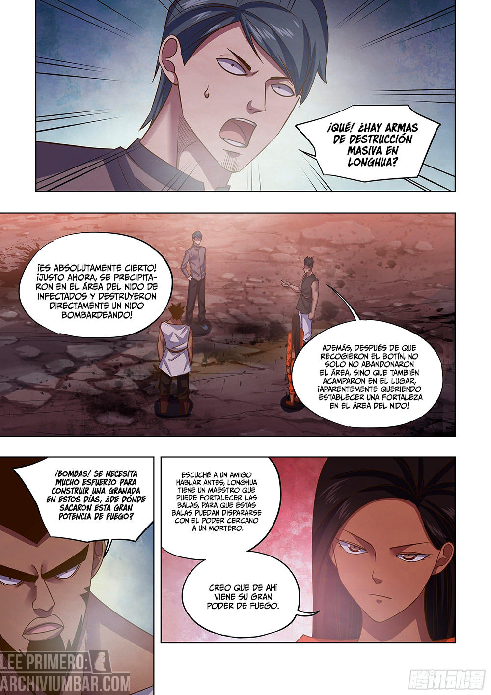 El hombre ordinario del fin del mundo — Capítulo 432 — 2