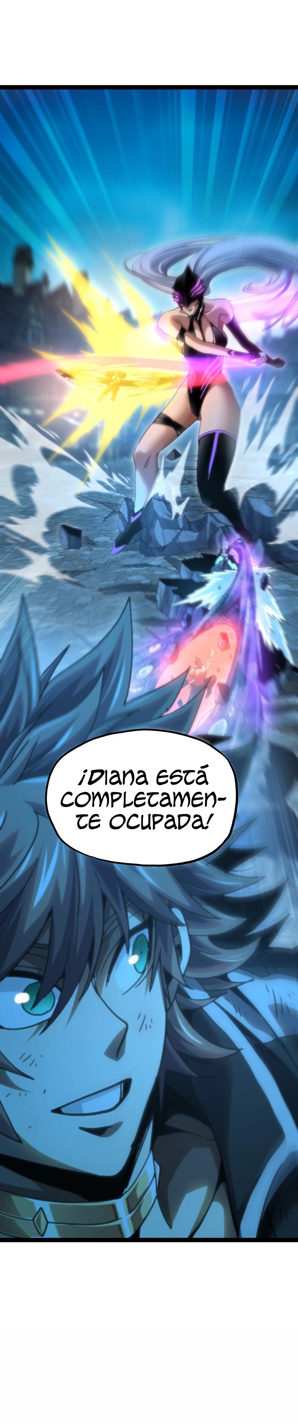 El Rey del Combate Delincuente Sin Rival es en Realidad un Sanador en el Mundo del Juego — Capítulo 71 — 17
