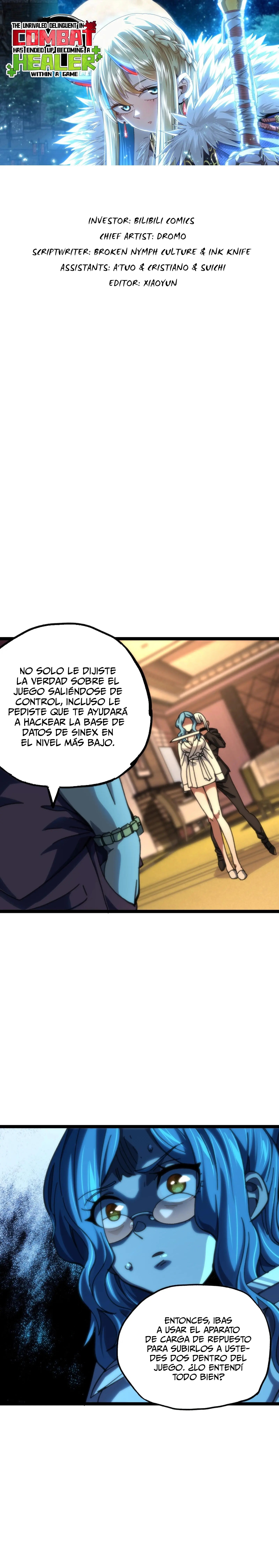 El Rey del Combate Delincuente Sin Rival es en Realidad un Sanador en el Mundo del Juego — Capítulo 82 — 2