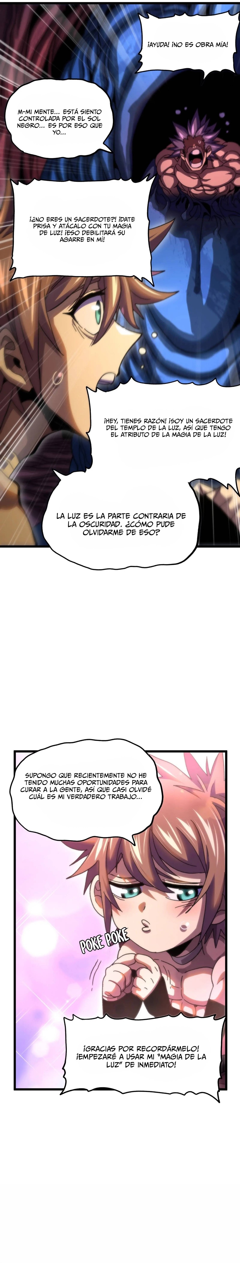 El Rey del Combate Delincuente Sin Rival es en Realidad un Sanador en el Mundo del Juego — Capítulo 74 — 22