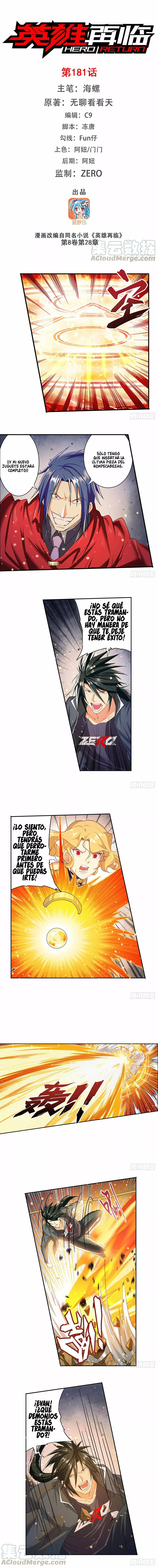 ¿Héroe? Renuncié Hace Mucho Tiempo — Capítulo 181 — 2
